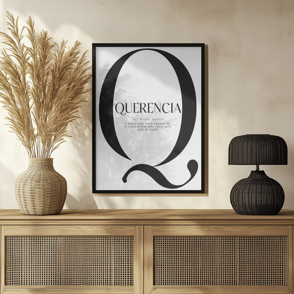 Querencia definition Poster