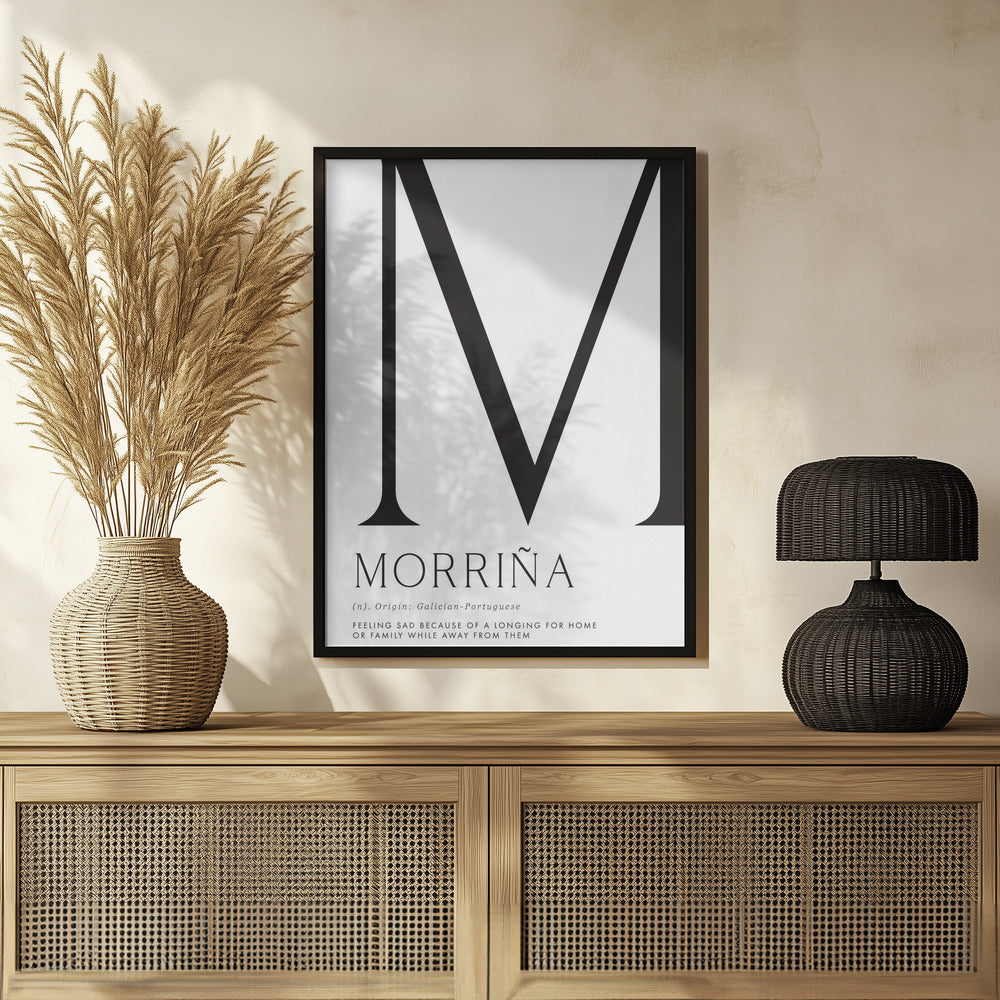 Morriña definition Poster