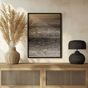 Golden Tide Ripples Poster