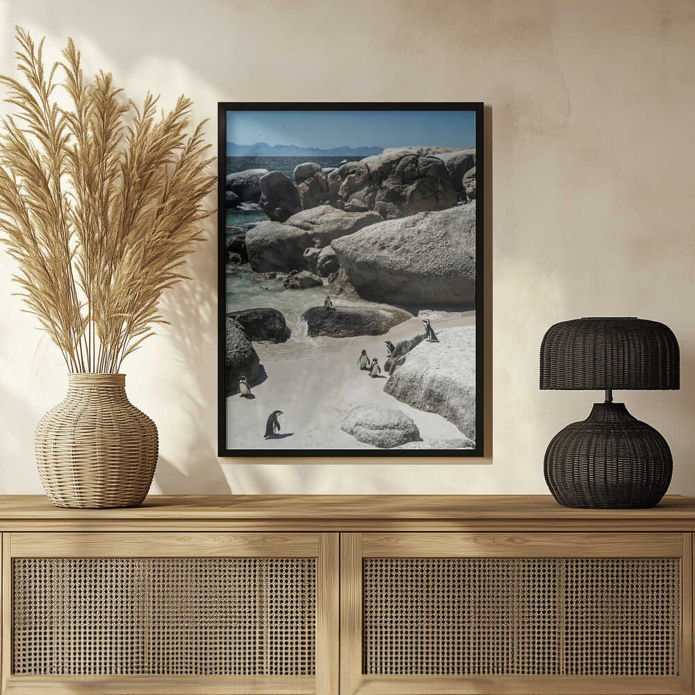 Penguin Cove Serenity Poster
