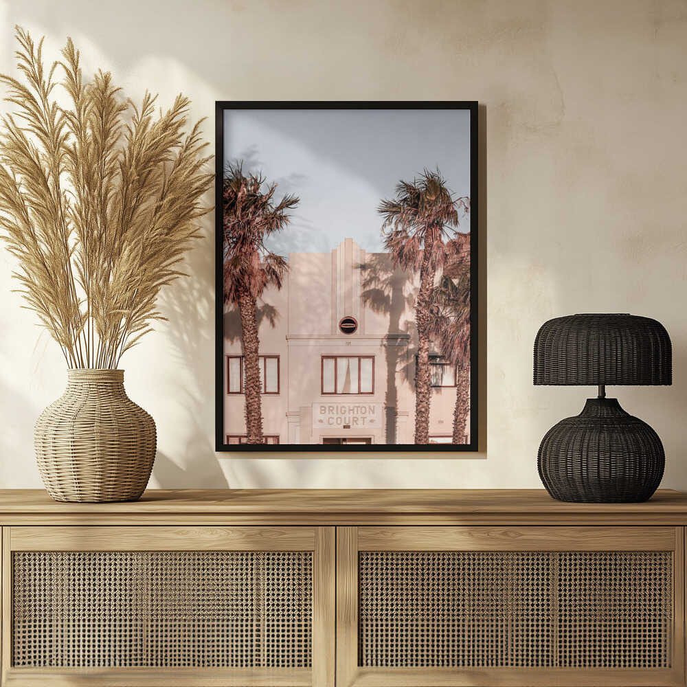 Palm Shadows Poster