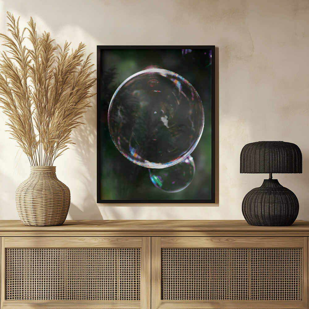 Ethereal Spheres Poster