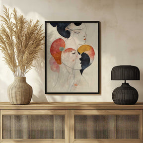 Flowing Faces Elegy Poster