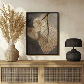 Ethereal Leaves Poster