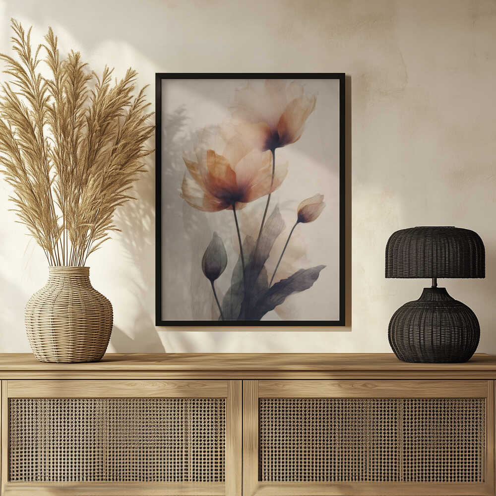 Delicate Bloom Dance Poster