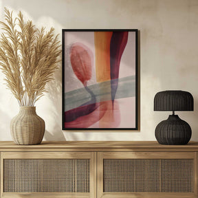 Flowing Hues Poster