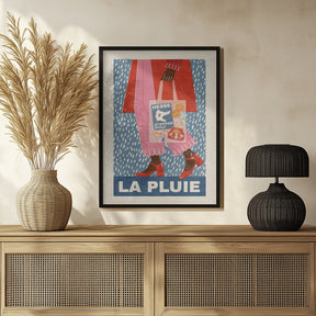 La Pluie French Style Poster