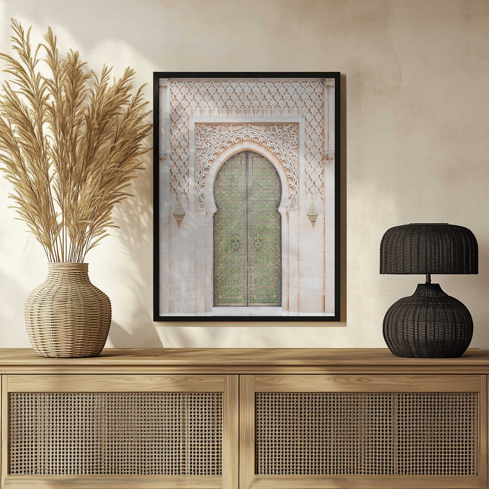 Moroccan Door Poster