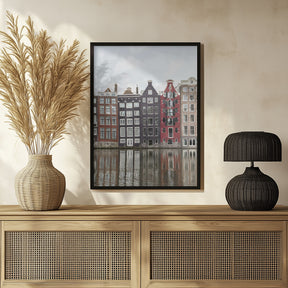 Canal Houses of Amsterdam Poster