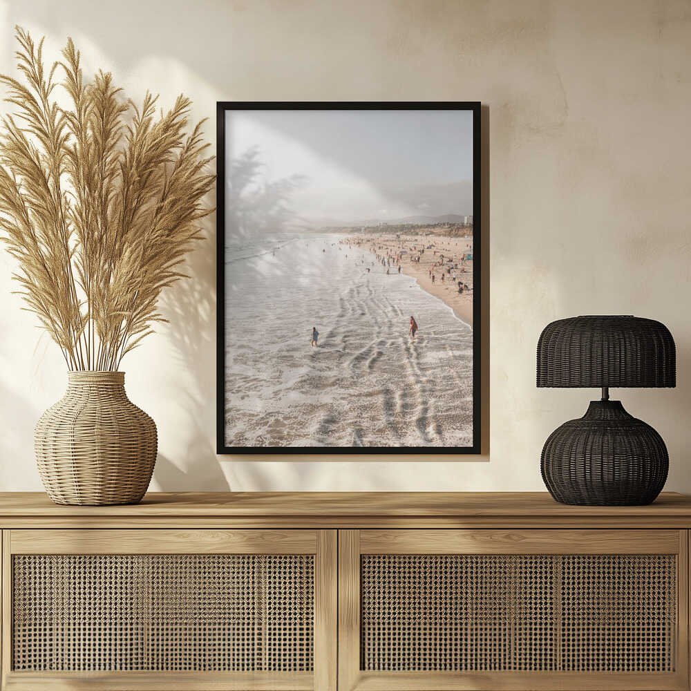 Santa Monica Beach Poster