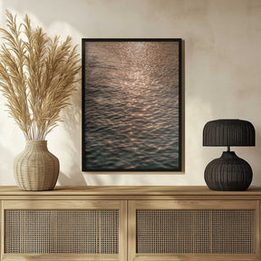 Sunset at Sea Poster