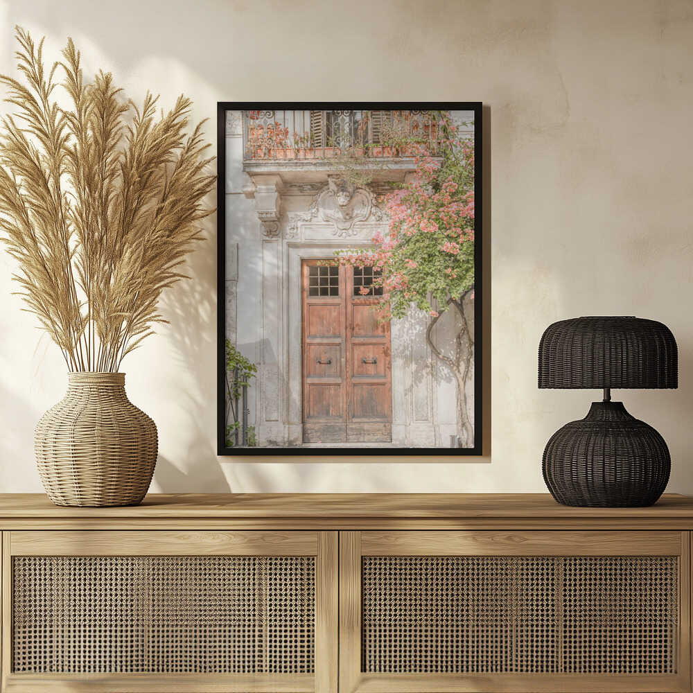 Floral Entry Poster