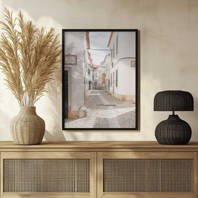 Streets of Cascais Poster