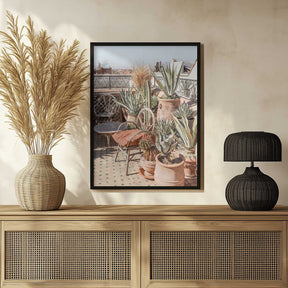 Rooftop in Marrakech Poster