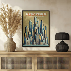 New York Skyline Poster