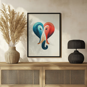 Elephant heart Poster