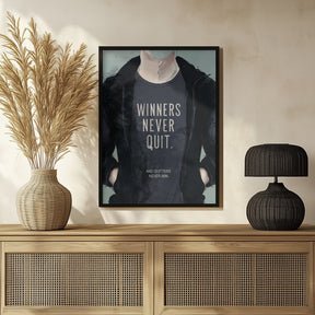 Winners Never Quit Poster