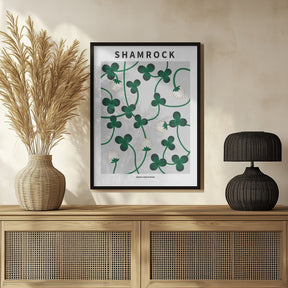 Shamrock - National flower of Ireland Poster