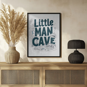 Little Man Cave Poster