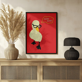 Dapper Duck Poster