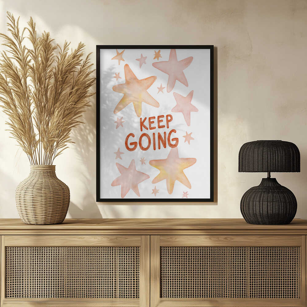 Starry Encouragement Poster