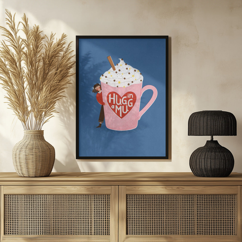 Hug In a Mug Poster