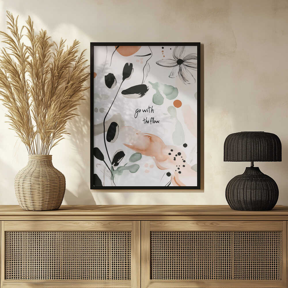 Fluid Harmony Poster