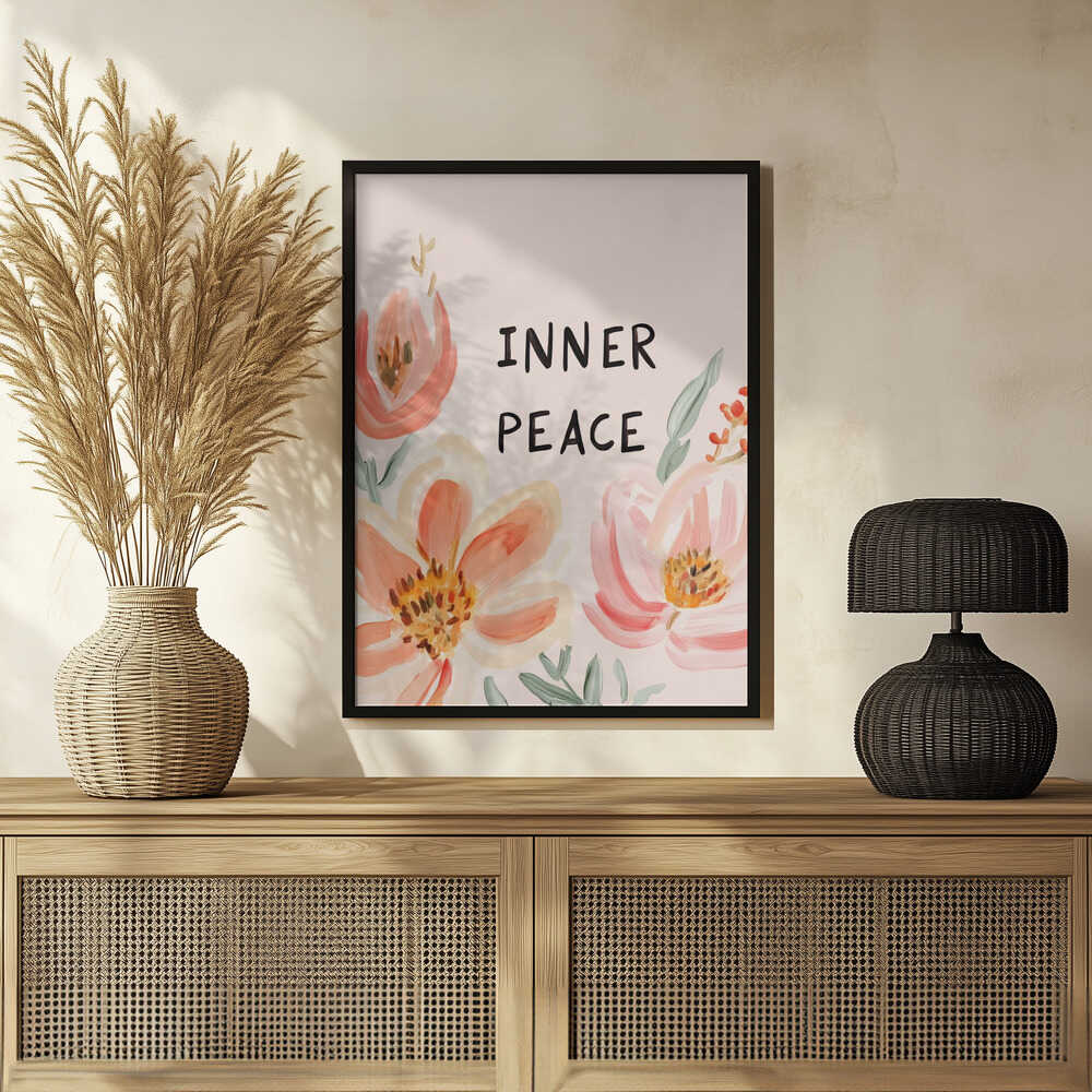 Tranquil Blossoms Poster