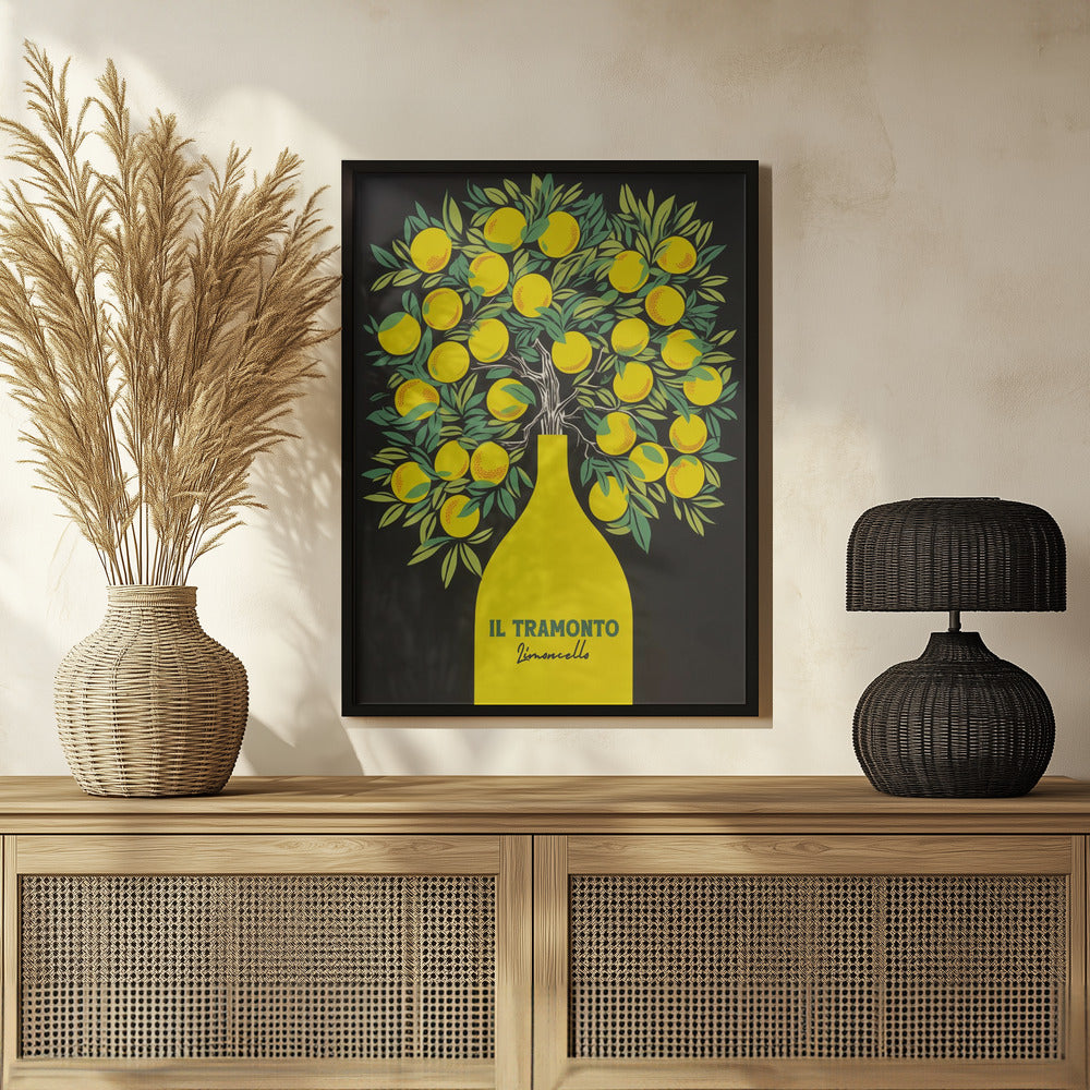 Limoncello Il Tramonto Poster