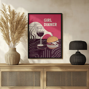 Girl Dinner No 3 Poster