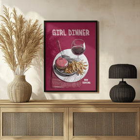 Girl Dinner No 4 Poster