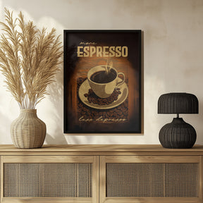 More Espresso   Less Depresso Poster