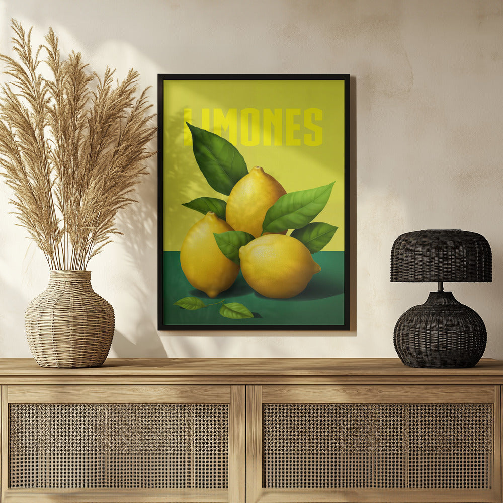 Limones Poster