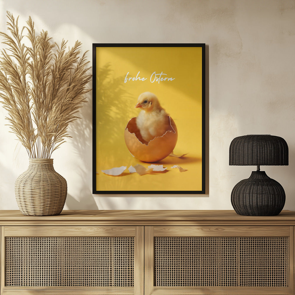 Frohe Ostern Poster