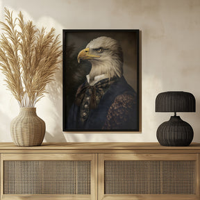 Bald Eagle Portrait Poster