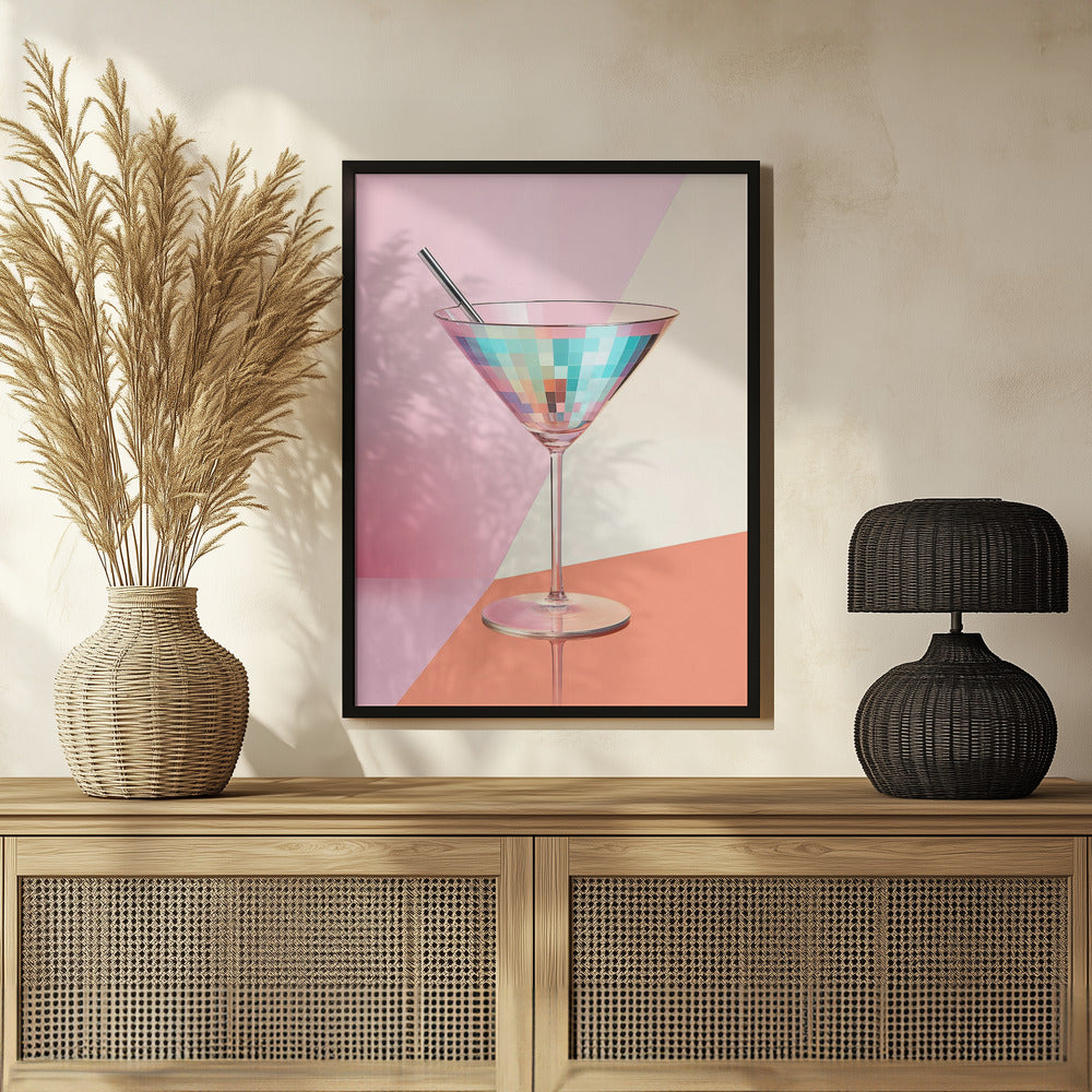 Sparkling Martini Poster