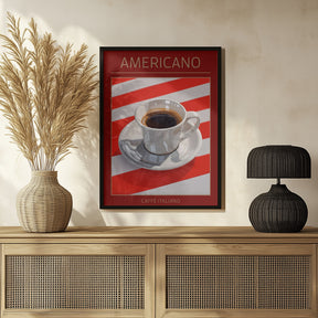 Americano Coffee Poster