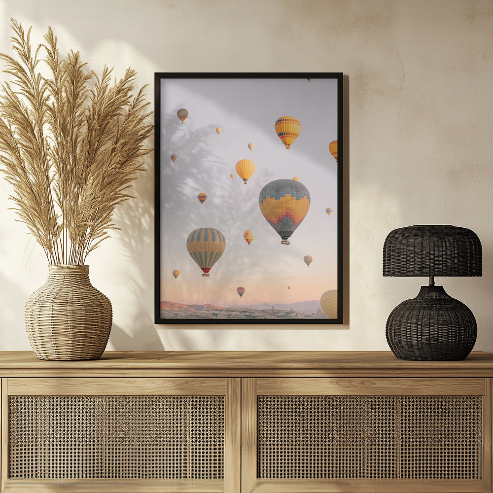 Sunrise In Cappadocia Poster