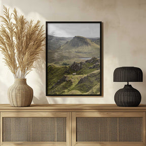 Quiraing Landscape on Scotland's Isle of Skye Poster