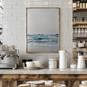 Abstract Waves Poster