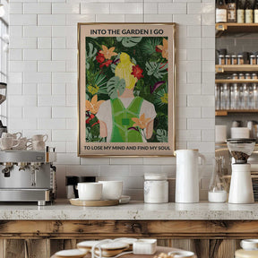 Into the Garden (blonde) Poster