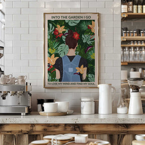 Into the Garden Standard Wall Art Poster