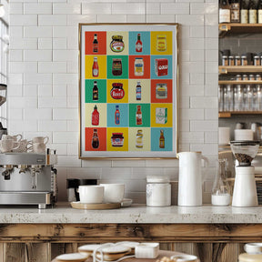 Taxonomy of Condiments Poster