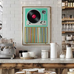 Vinyl Stack Poster