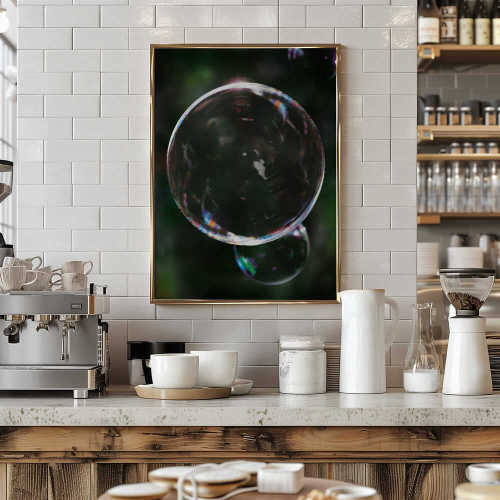 Ethereal Spheres Poster