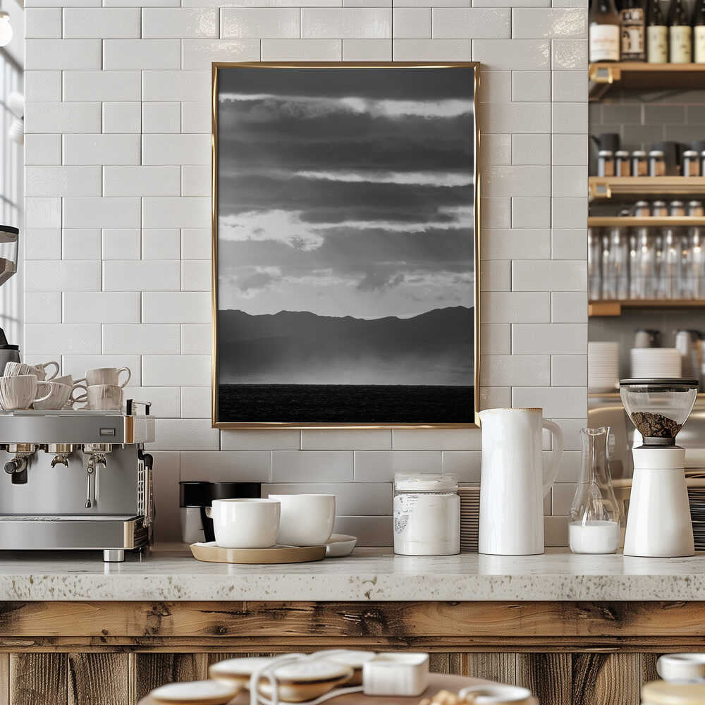 Black And White Landscape Poster
