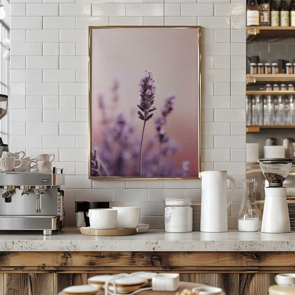 Lavender Serenity Poster