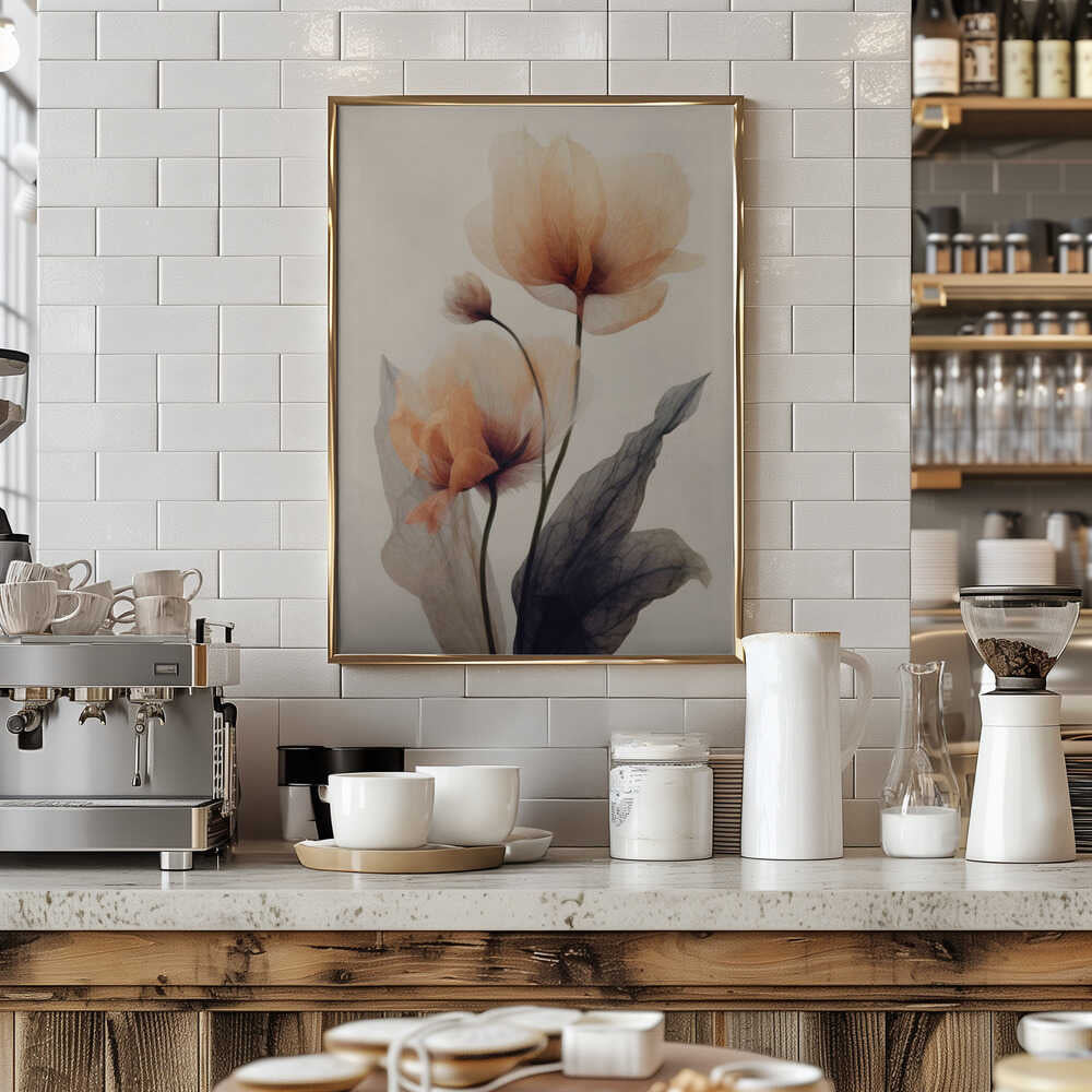 Ethereal Blooms Poster