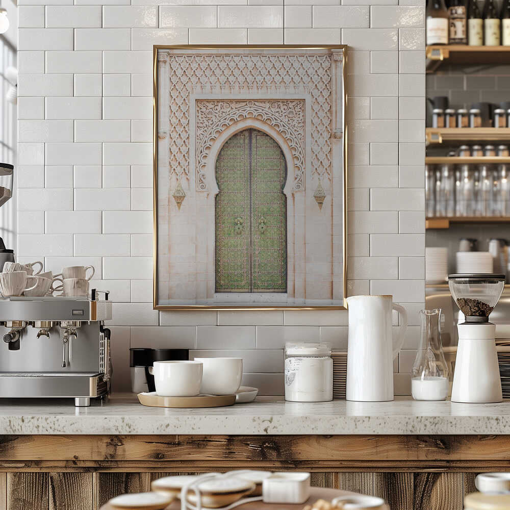 Moroccan Door Poster