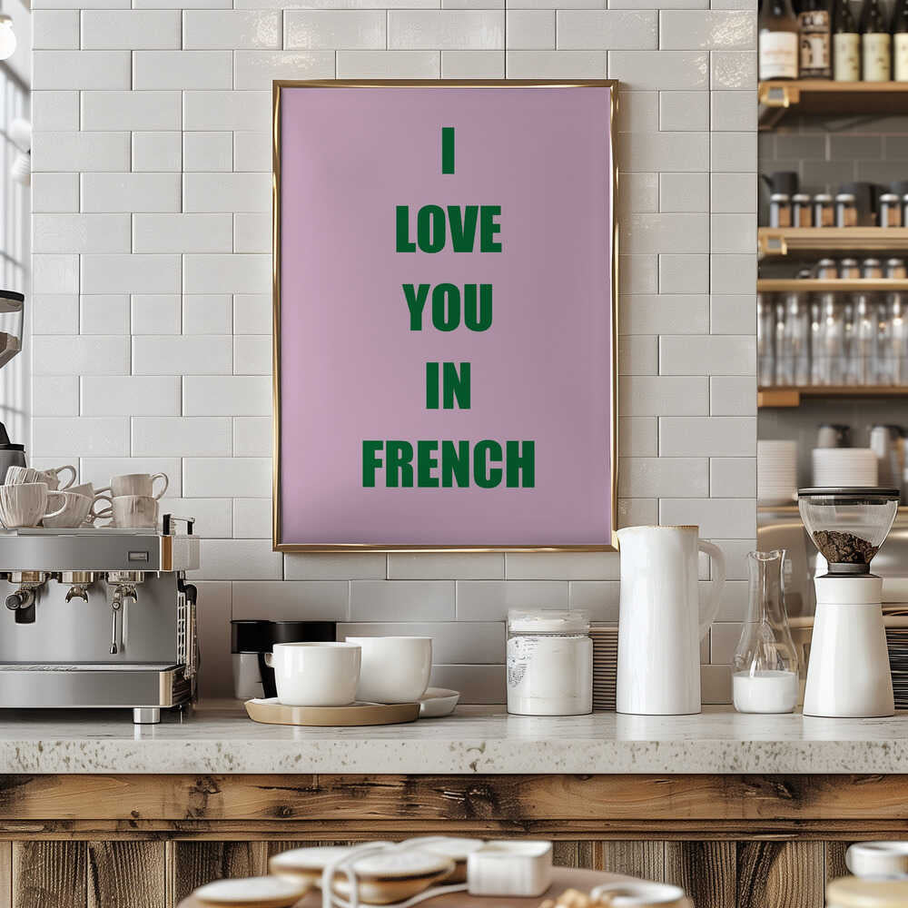 Frenchlovegreen Ratioiso Poster